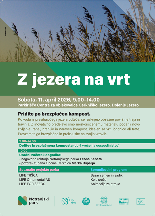 Z jezera na vrt